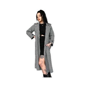 Oversized Houndstooth Jacket